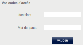 Identification à mon compte PSA Banque