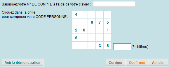 Vos codes d'accès Crédit Agricole Centre Ouest