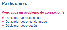 Code d'accès oublié Crédit Mutuel Loire Atlantique Centre Ouest 