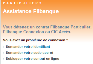 Réinitialisez votre mot de passe CIC Fil Banque en cas de perte de ce dernier 